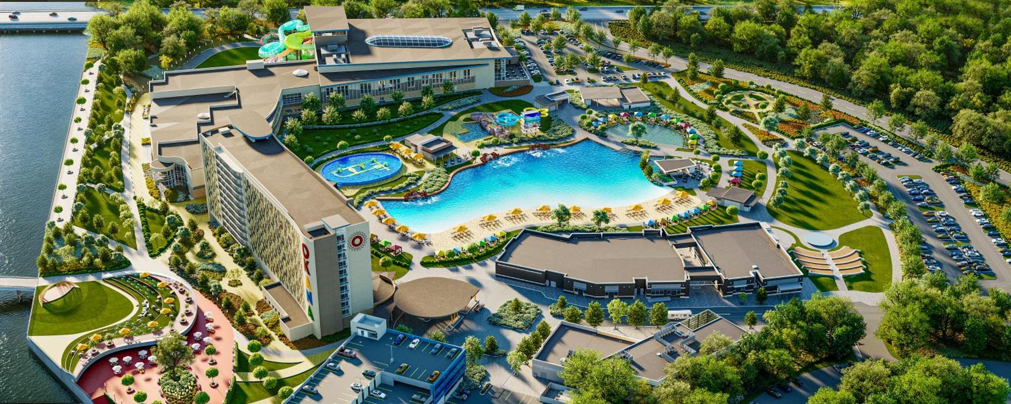 Okana Resort And Indoor Waterpark Oklahoma City Bagian luar foto