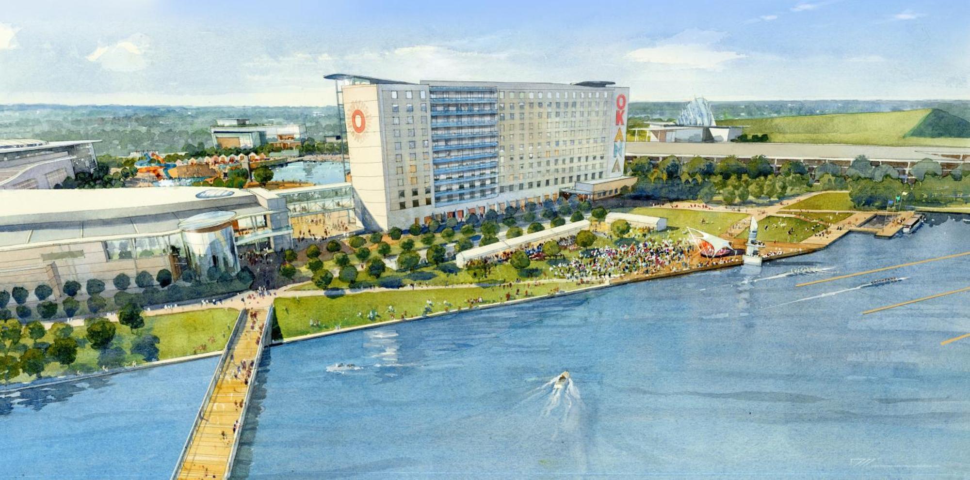 Okana Resort And Indoor Waterpark Oklahoma City Bagian luar foto